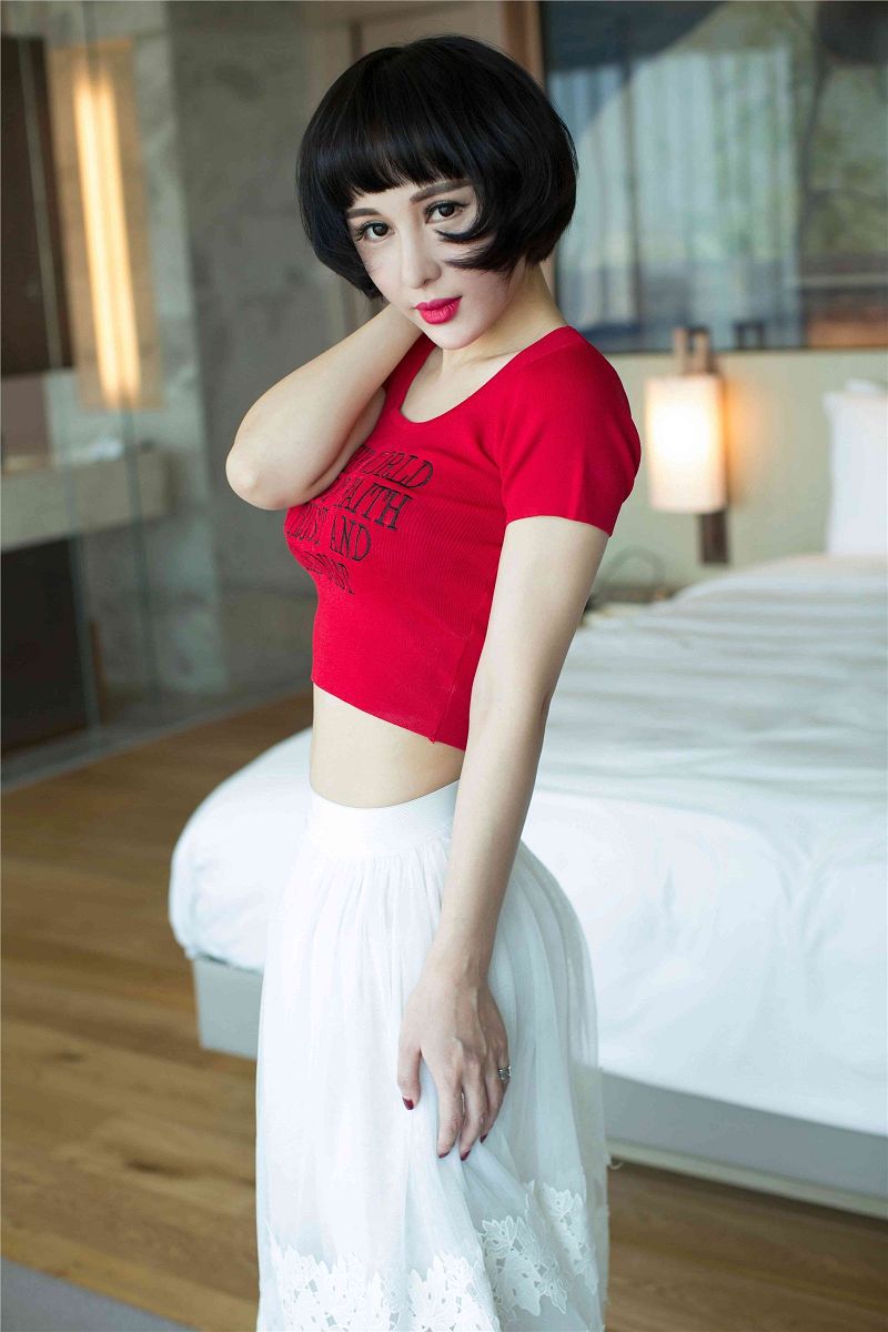 图片[4]-[Ugirls尤果写真] 2015.05.12 NO.U085 叶籽亿-芒果图库