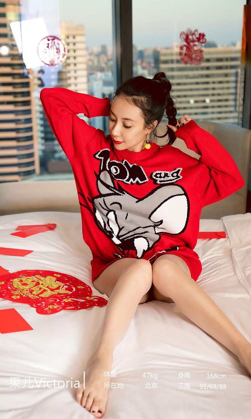 [ROSI美女图]口罩系列 NO.1711 果儿Victoria-芒果图库