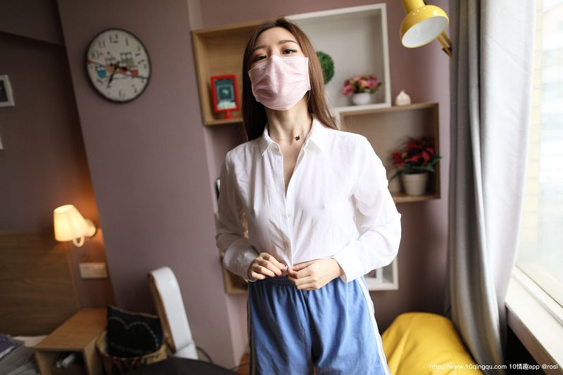 [ROSI美女图]口罩系列 2020.03.18 NO.1375-芒果图库