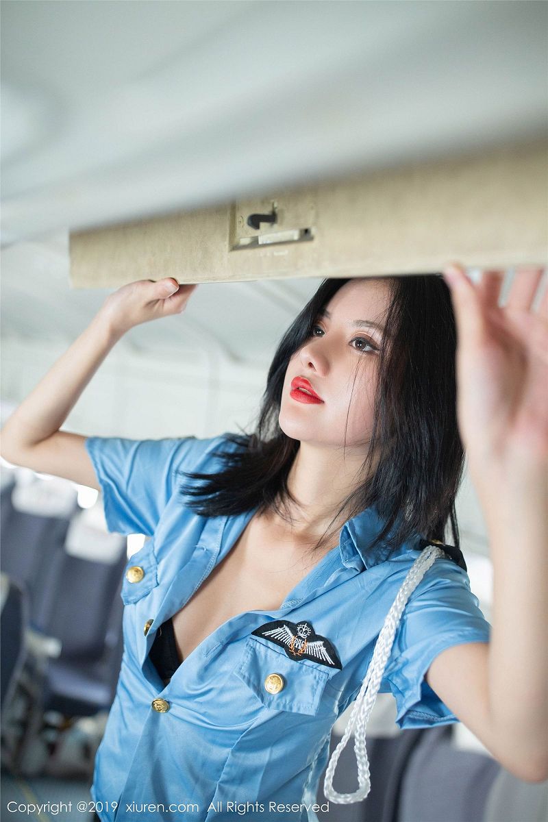 图片[6]-[秀人XIUREN] 2019.11.08 NO.1781 短裙延伸下的丝_袜美_腿翘臀 就是阿朱啊-芒果图库