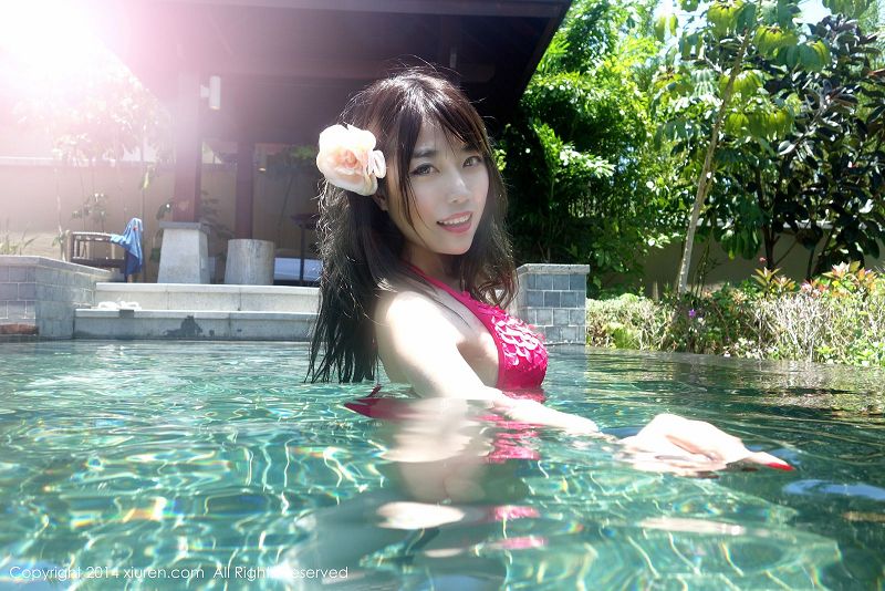 [秀人XIUREN] 2014.06.30 NO.167 许诺Sabrina-芒果图库