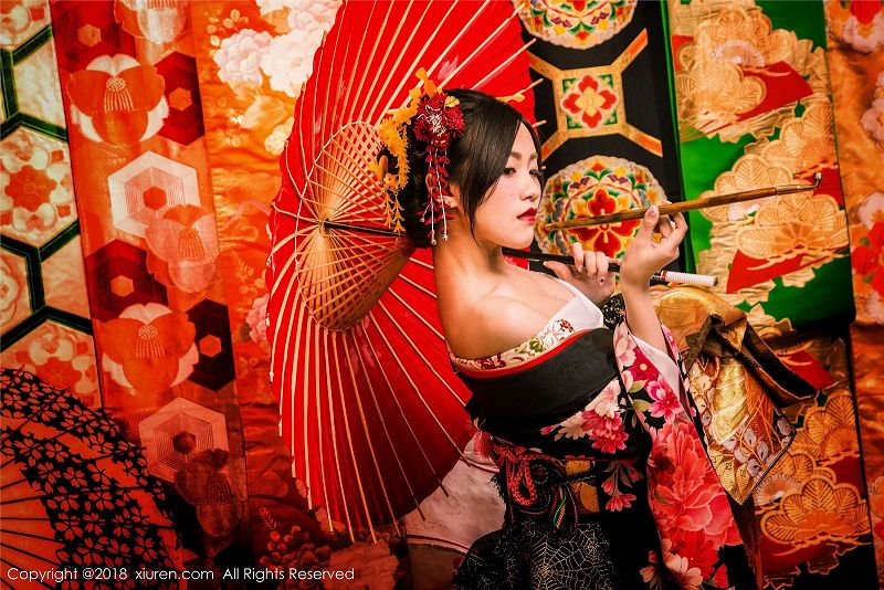 图片[7]-[秀人XIUREN] 2018.02.08 NO.930 花魁 许诺Sabrina-芒果图库