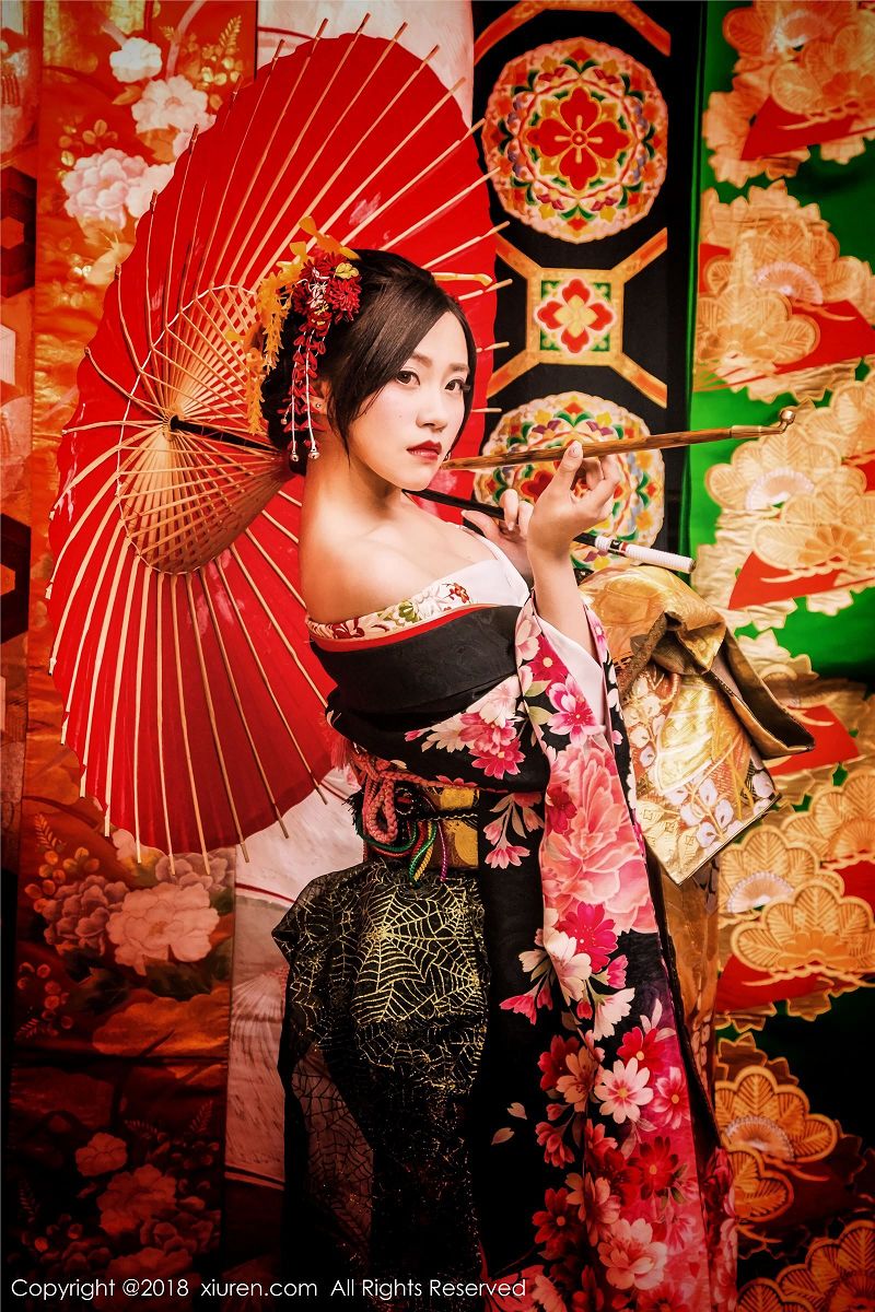 [秀人XIUREN] 2018.02.08 NO.930 花魁 许诺Sabrina-芒果图库