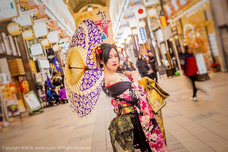 图片[4]-[秀人XIUREN] 2018.02.08 NO.930 花魁 许诺Sabrina-芒果图库